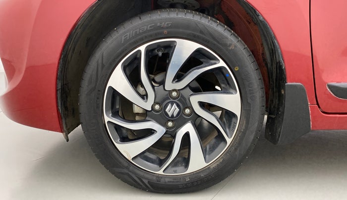 2020 Maruti Baleno ZETA CVT PETROL 1.2, Petrol, Automatic, 7,078 km, Left Front Wheel