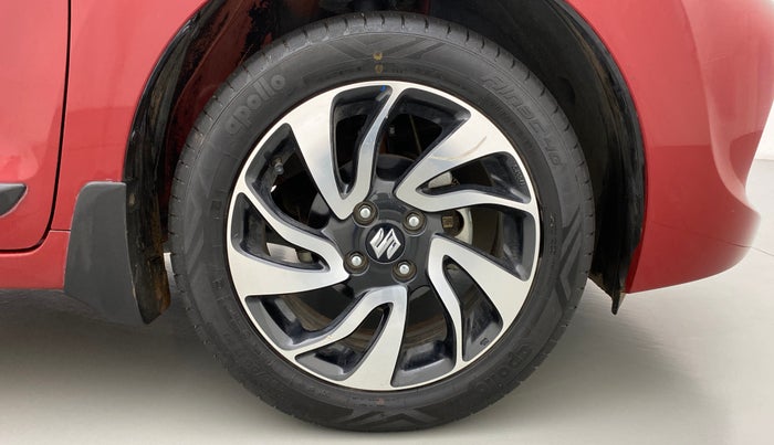 2020 Maruti Baleno ZETA CVT PETROL 1.2, Petrol, Automatic, 7,078 km, Right Front Wheel