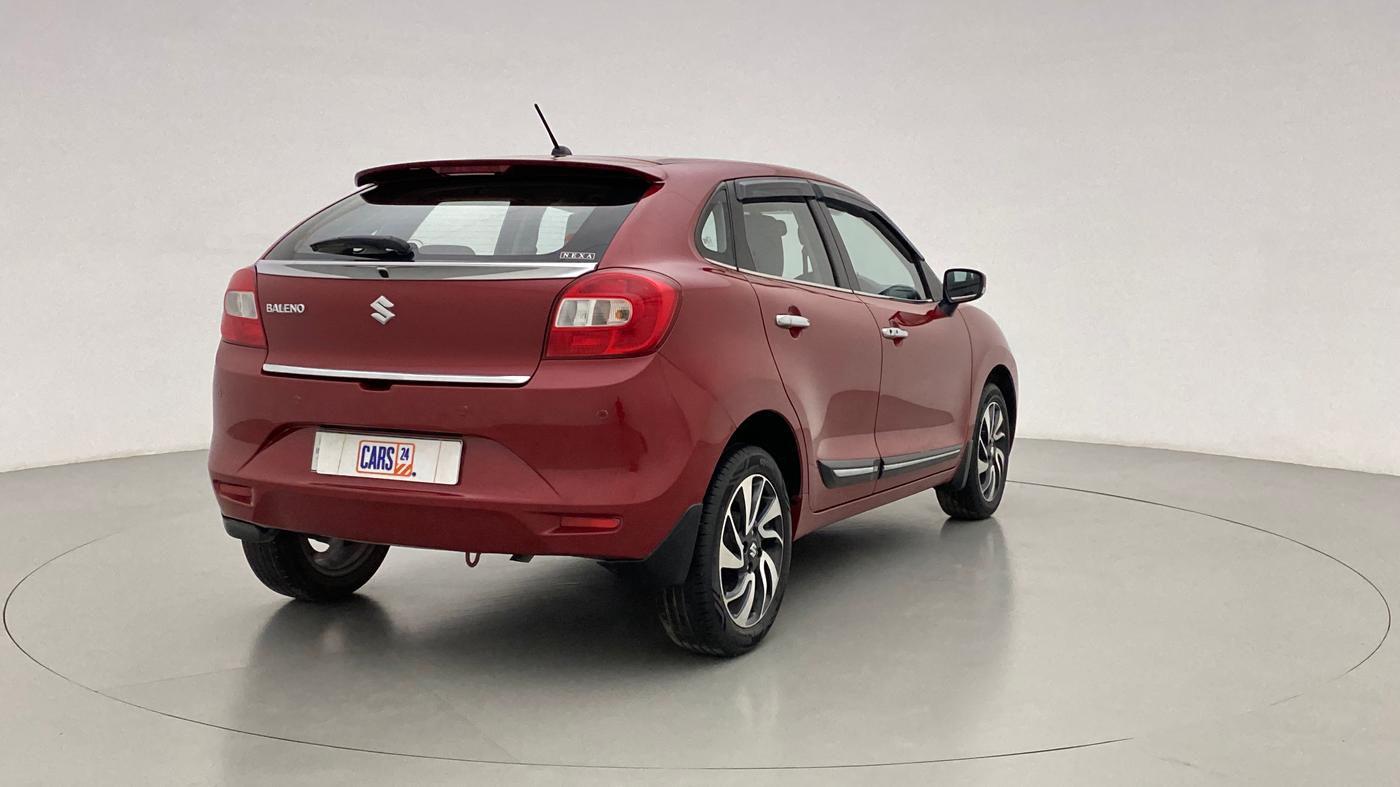 2020 Maruti Baleno ZETA CVT PETROL 1.2, Petrol, Automatic, 7,078 km, Right Back Diagonal