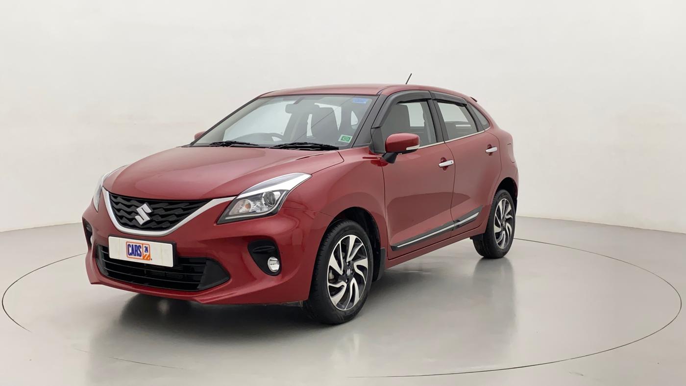 2020 Maruti Baleno ZETA CVT PETROL 1.2, Petrol, Automatic, 7,078 km, Left Front Diagonal