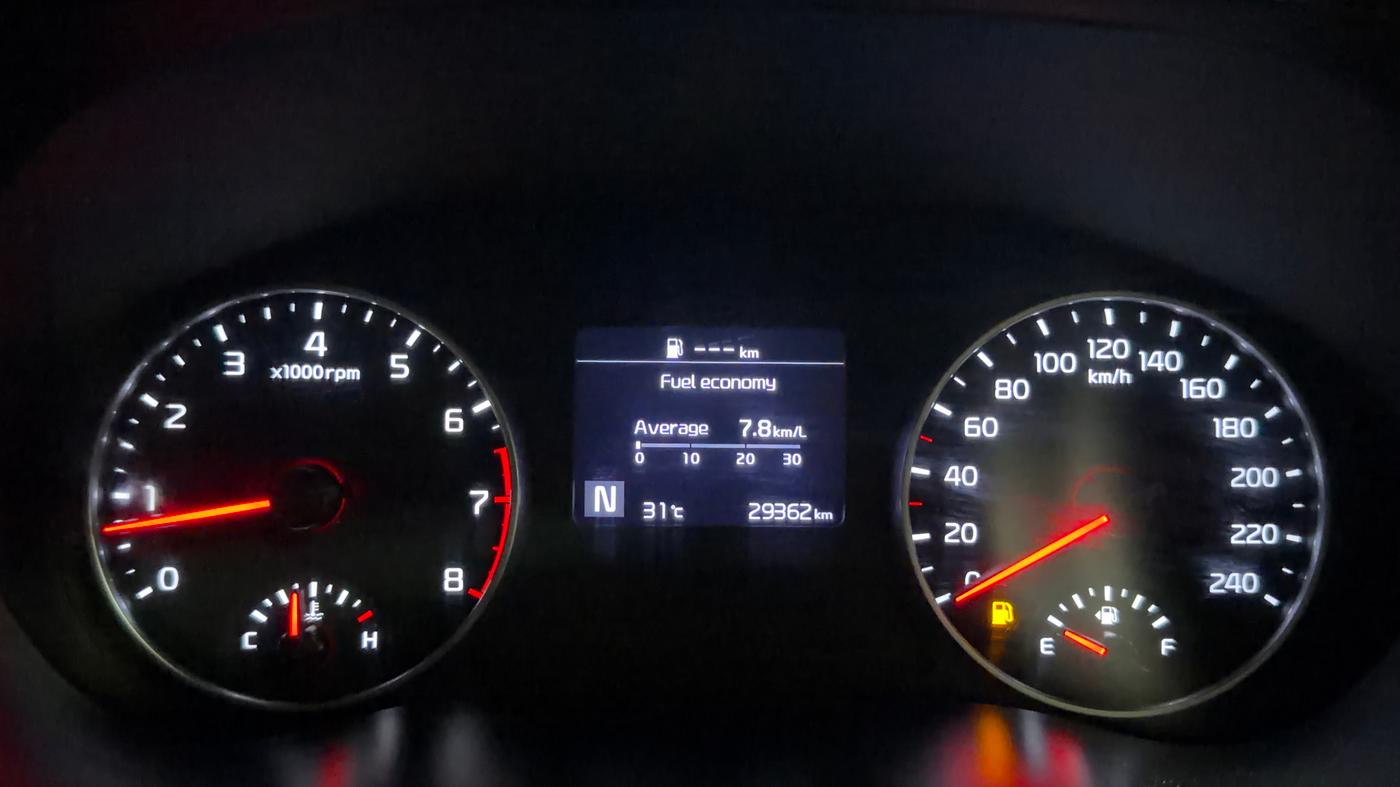 2022 KIA SELTOS HTK PLUS 1.5 IMT, Petrol, Manual, 29,351 km, Odometer Image