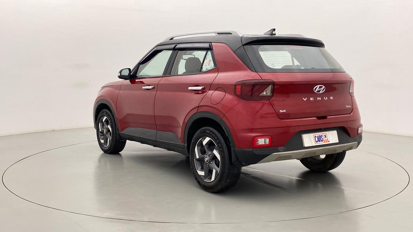 2019 Hyundai VENUE 1.0 TURBO GDI SX+ AT, Petrol, Automatic, 23,510 km, Left Back Diagonal