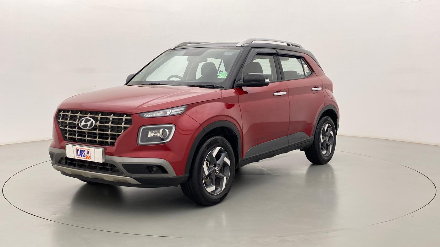 2019 Hyundai VENUE 1.0 TURBO GDI SX+ AT, Petrol, Automatic, 23,510 km, Left Front Diagonal
