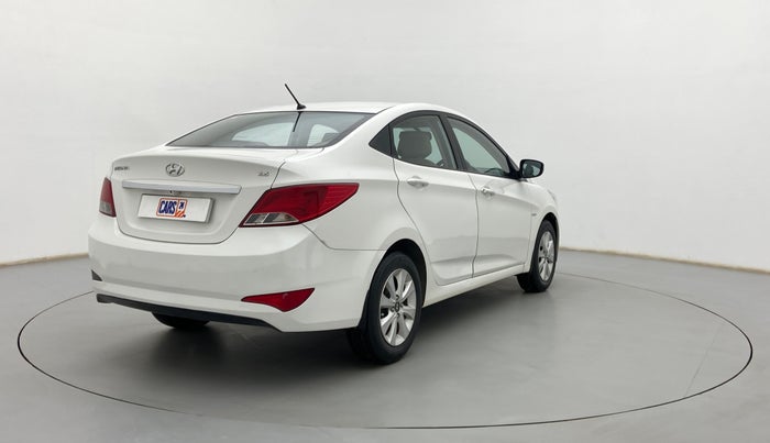 2015 Hyundai Verna FLUIDIC 4S 1.6 VTVT S, Petrol, Manual, 47,742 km, Right Back Diagonal
