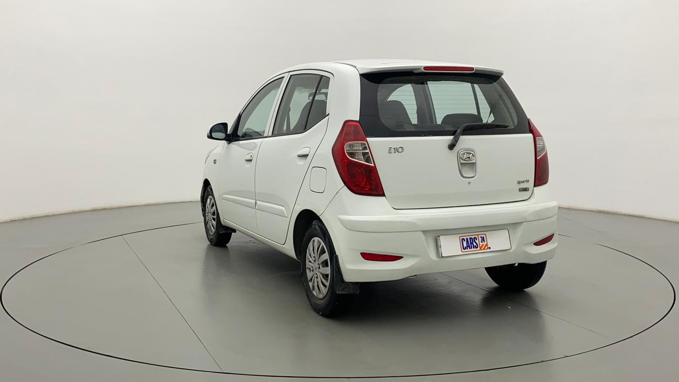 2013 Hyundai i10 SPORTZ 1.2 KAPPA2, Petrol, Manual, 67,202 km, Left Back Diagonal