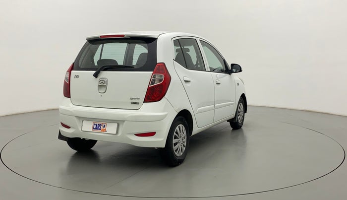 2013 Hyundai i10 SPORTZ 1.2 KAPPA2, Petrol, Manual, 67,202 km, Right Back Diagonal