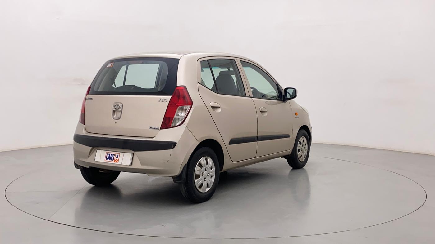 2010 Hyundai i10 MAGNA 1.2 AT, Petrol, Automatic, 67,447 km, Right Back Diagonal