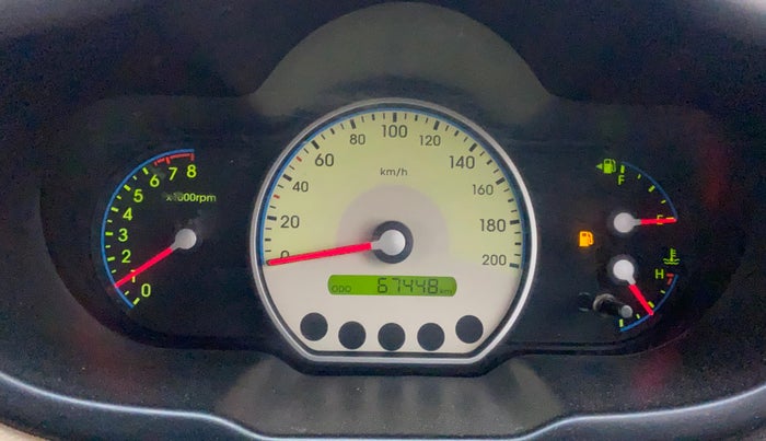 2010 Hyundai i10 MAGNA 1.2 AT, Petrol, Automatic, 67,447 km, Odometer Image