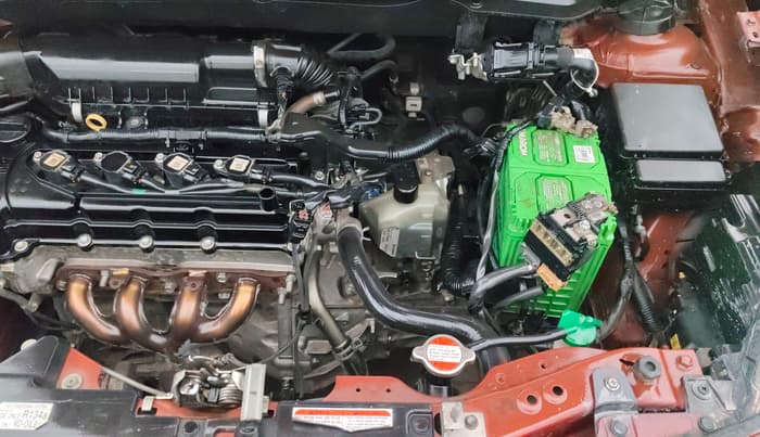 2017 Maruti Dzire ZXI PLUS AMT, Petrol, Automatic, 26,211 km, Engine View - Left