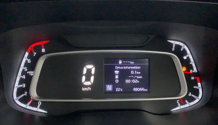 2020 KIA SONET HTX 1.0 IMT, Petrol, Manual, 48,044 km, Odometer Image