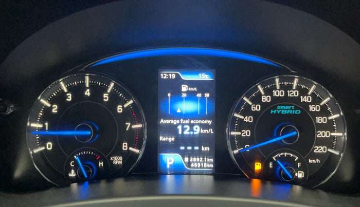 2019 Maruti Ciaz ALPHA  AT 1.5 SHVS PETROL, Petrol, Automatic, 46,908 km, Odometer Image