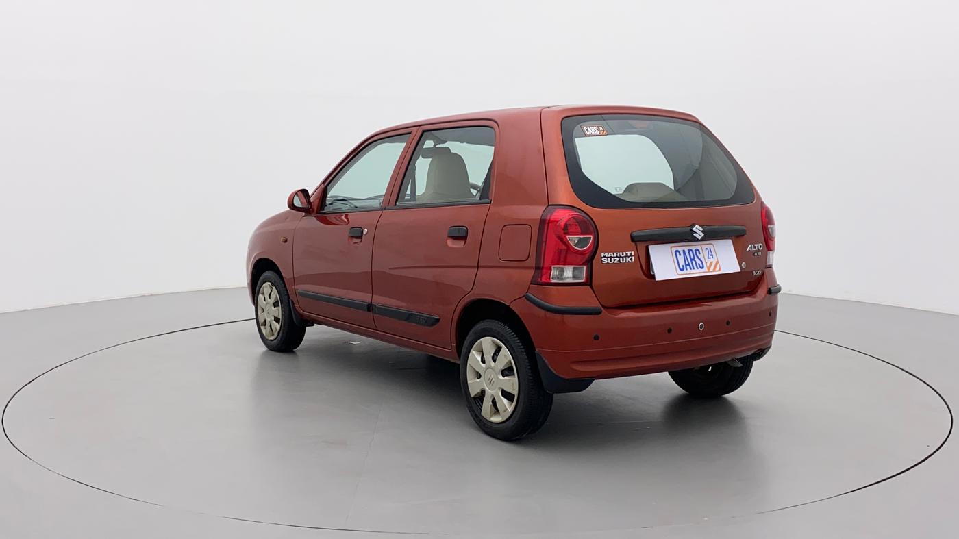 2012 Maruti Alto K10 VXI, Petrol, Manual, 45,083 km, Left Back Diagonal
