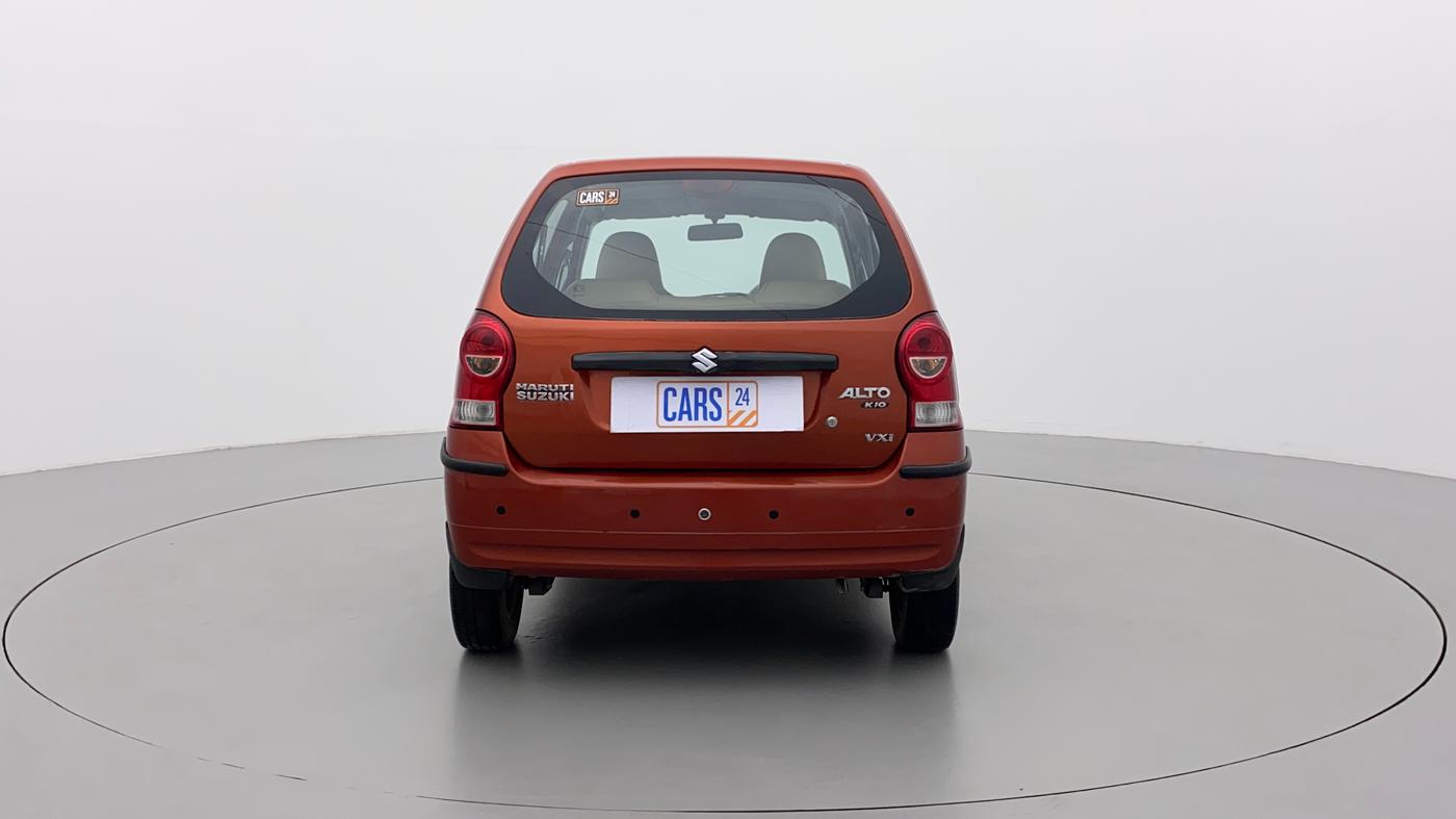 2012 Maruti Alto K10 VXI, Petrol, Manual, 45,083 km, Back/Rear