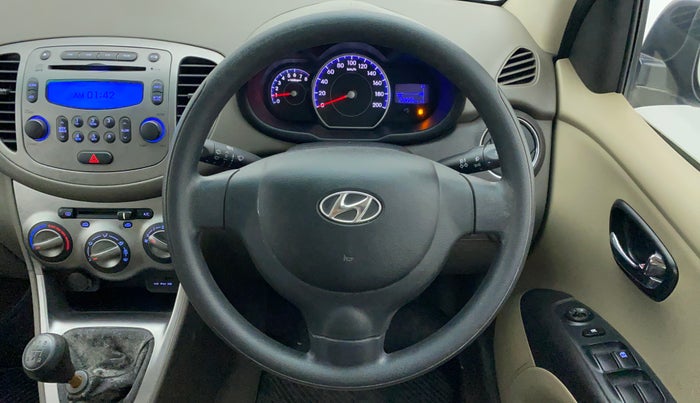 2011 Hyundai i10 SPORTZ 1.2 KAPPA2, Petrol, Manual, 23,178 km, Steering Wheel Close Up