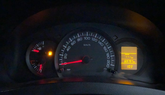 2015 Maruti Swift LXI (O), Petrol, Manual, 69,788 km, Odometer Image