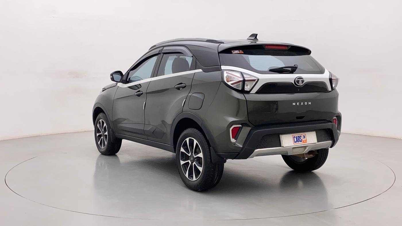 2020 Tata NEXON XZ PLUS PETROL, Petrol, Manual, 54,524 km, Left Back Diagonal