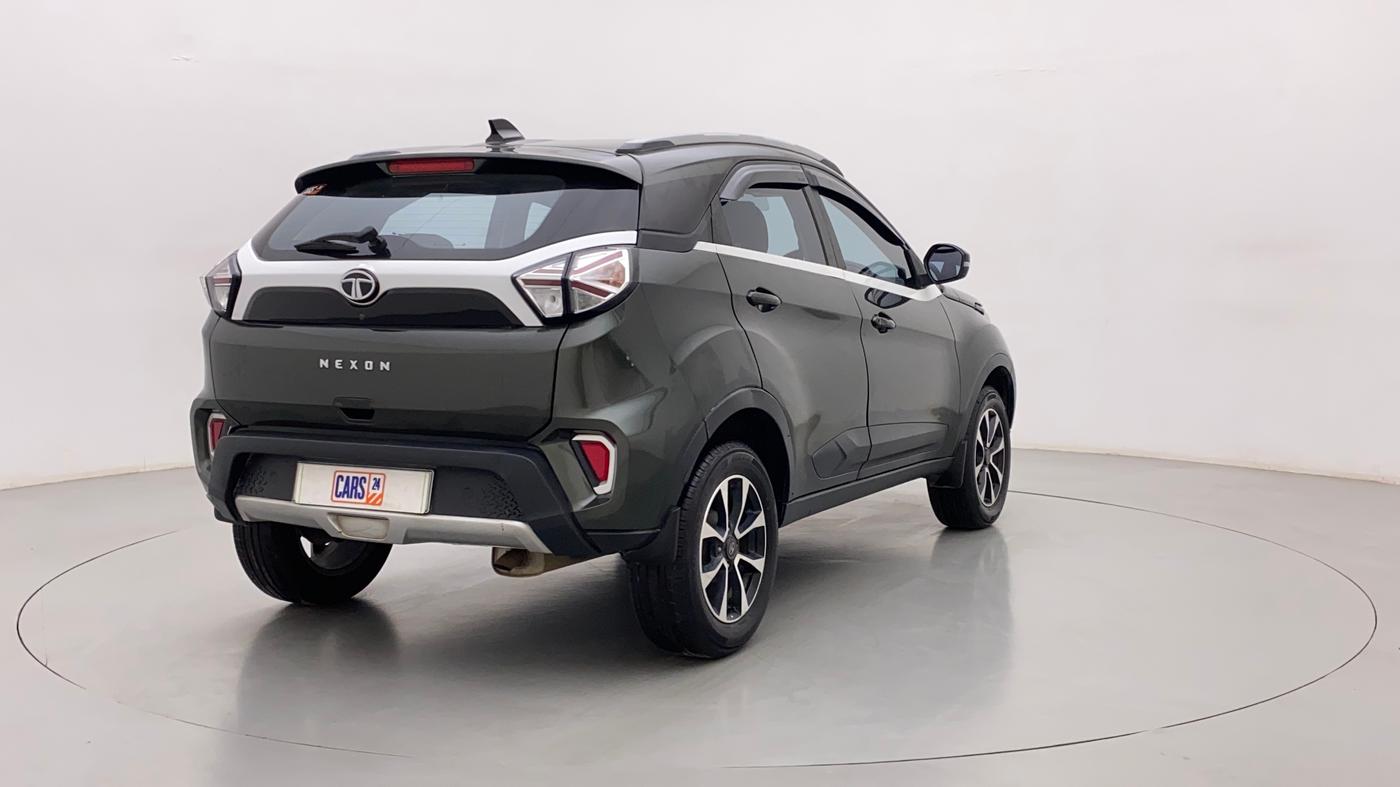 2020 Tata NEXON XZ PLUS PETROL, Petrol, Manual, 54,524 km, Right Back Diagonal