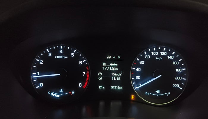 2017 Hyundai Elite i20 ASTA 1.2 (O), Petrol, Manual, 31,303 km, Odometer Image