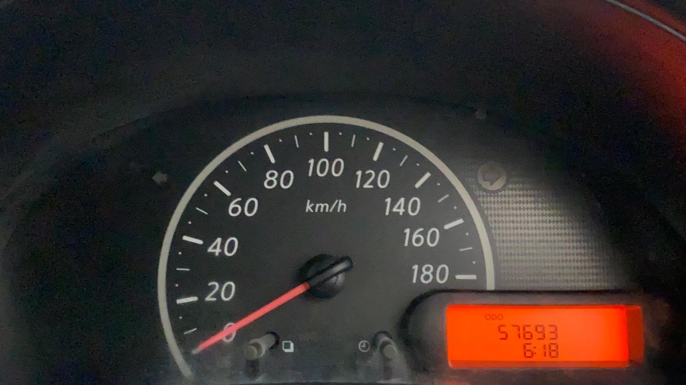 2011 Nissan Micra XE PETROL, Petrol, Manual, 57,790 km, Odometer Image