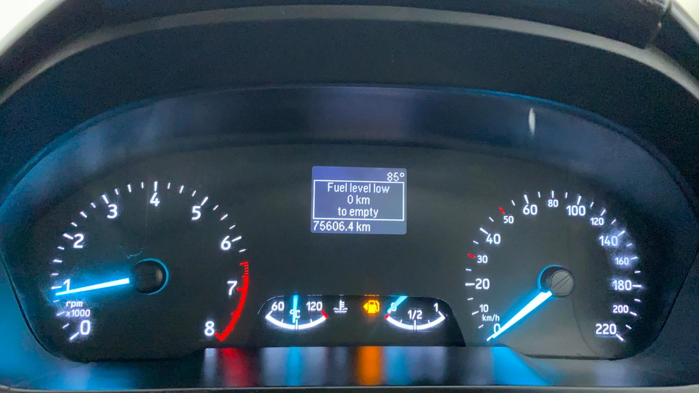 2018 Ford Ecosport 1.5 TREND TI VCT, CNG, Manual, 75,917 km, Odometer Image