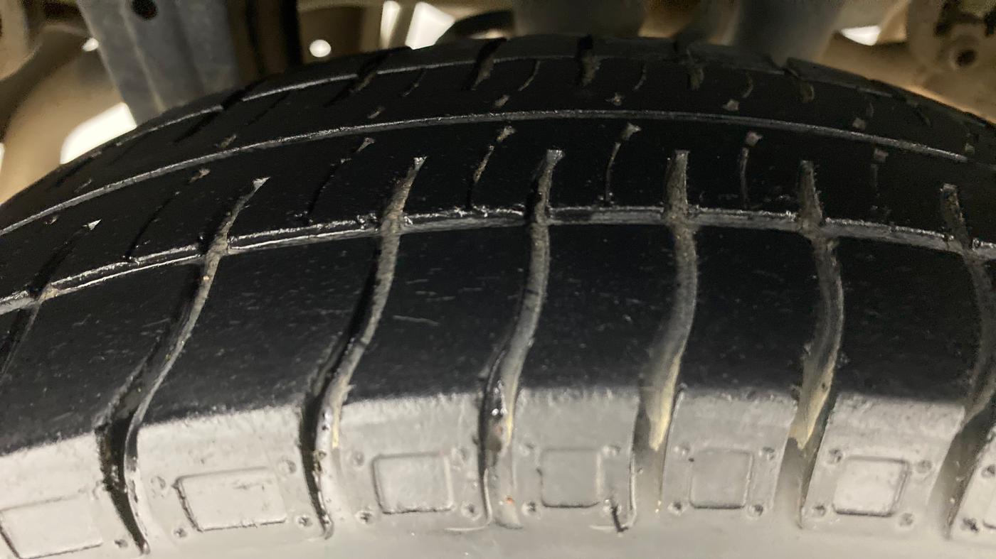 2018 Maruti Alto 800 VXI (O), Petrol, Manual, 43,676 km, Right Rear Tyre Tread