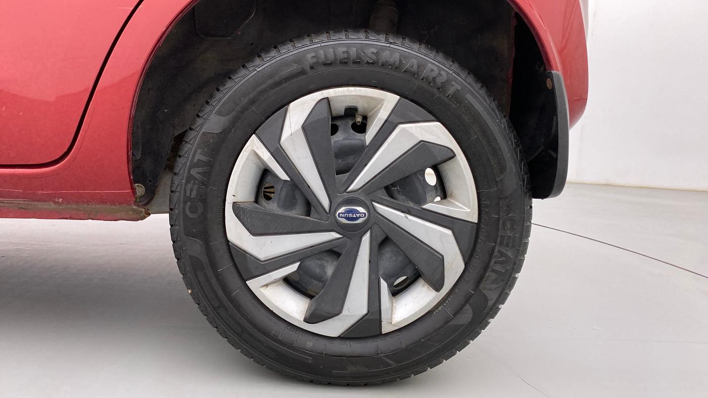 2020 Datsun Redi Go T(O) 1.0, Petrol, Manual, 16,000 km, Left Rear Wheel