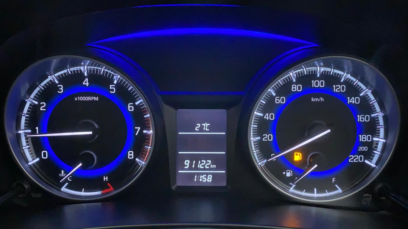 2019 Maruti Baleno DELTA PETROL 1.2, Petrol, Manual, 91,121 km, Odometer Image