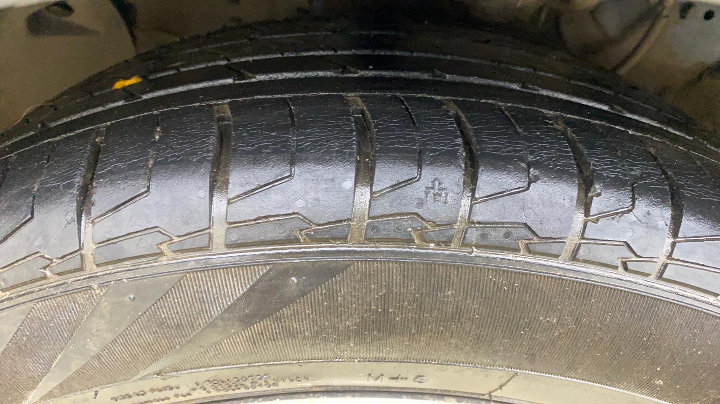 2019 Hyundai Creta SX AT 1.6 PETROL, Petrol, Automatic, 59,968 km, Left Front Tyre Tread