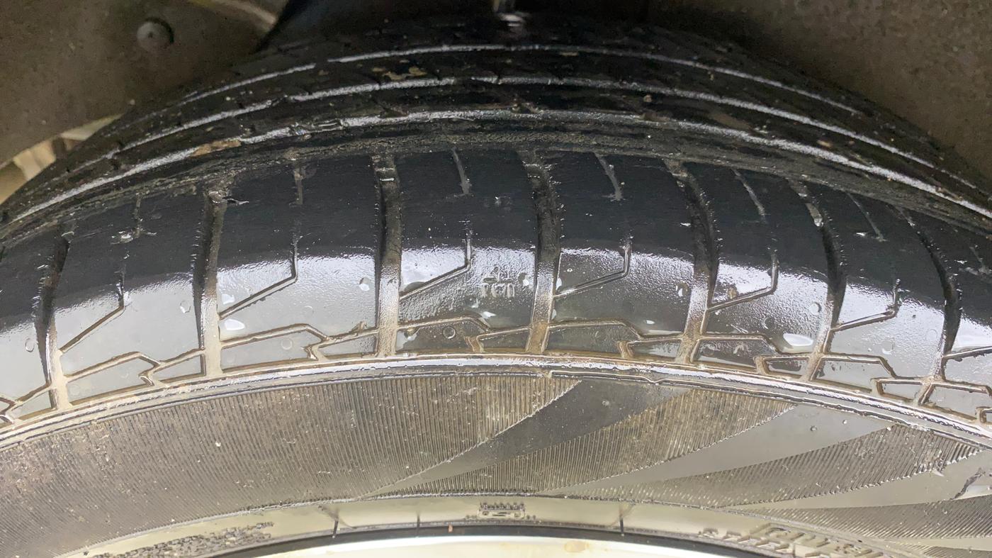 2019 Hyundai Creta SX AT 1.6 PETROL, Petrol, Automatic, 59,968 km, Right Rear Tyre Tread