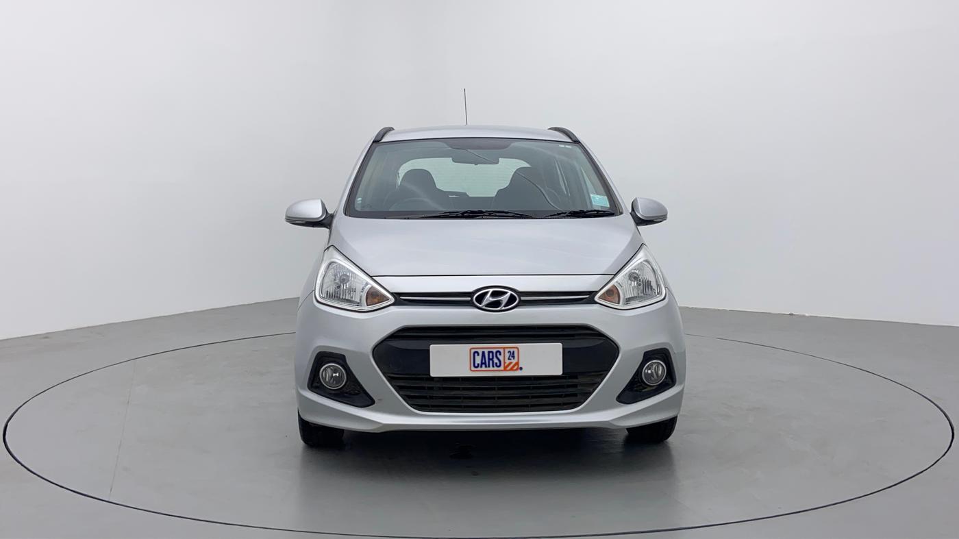 2016 Hyundai Grand i10 ASTA AT 1.2 KAPPA VTVT, Petrol, Automatic, 30,733 km, Front View