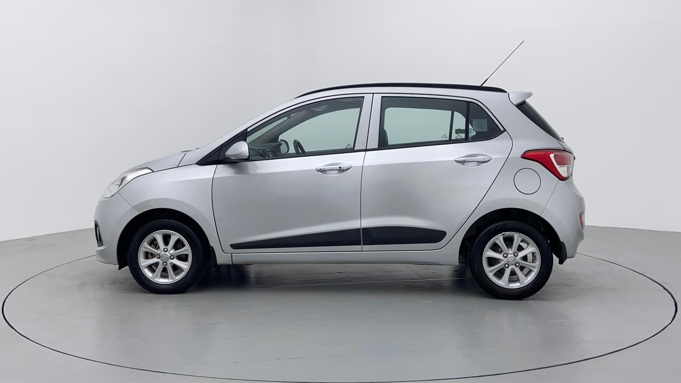 2016 Hyundai Grand i10 ASTA AT 1.2 KAPPA VTVT, Petrol, Automatic, 30,733 km, Left Side View