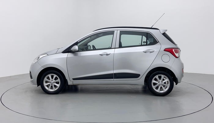 2016 Hyundai Grand i10 ASTA AT 1.2 KAPPA VTVT, Petrol, Automatic, 30,733 km, Left Side View