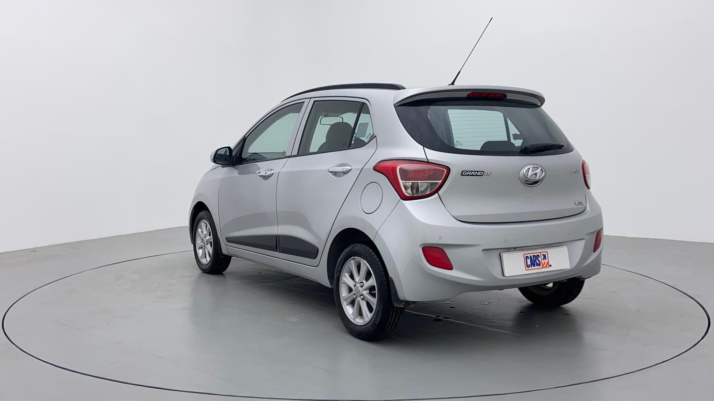 2016 Hyundai Grand i10 ASTA AT 1.2 KAPPA VTVT, Petrol, Automatic, 30,733 km, Left Back Diagonal (45- Degree) View