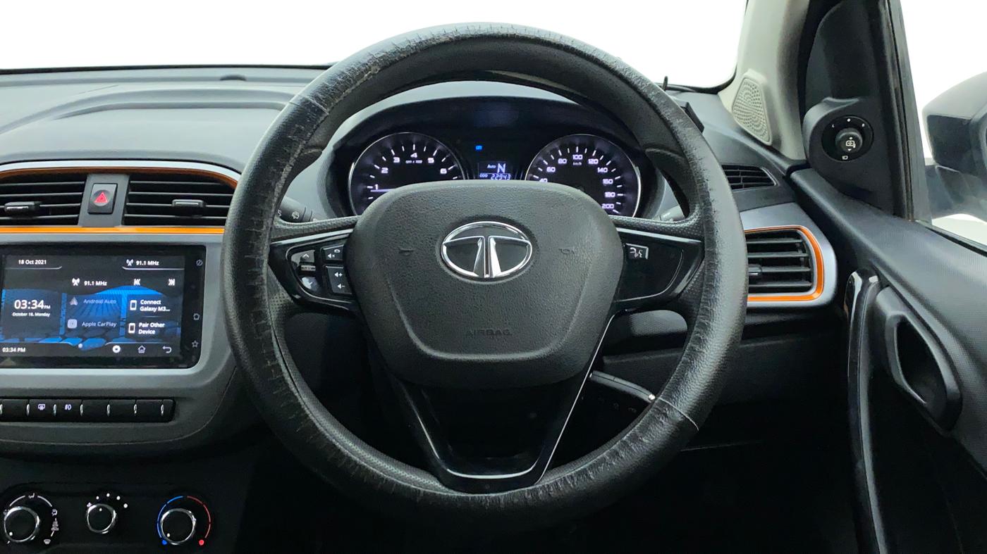 2019 Tata TIAGO NRG PETROL AT, Petrol, Automatic, 22,987 km, Steering Wheel Close Up