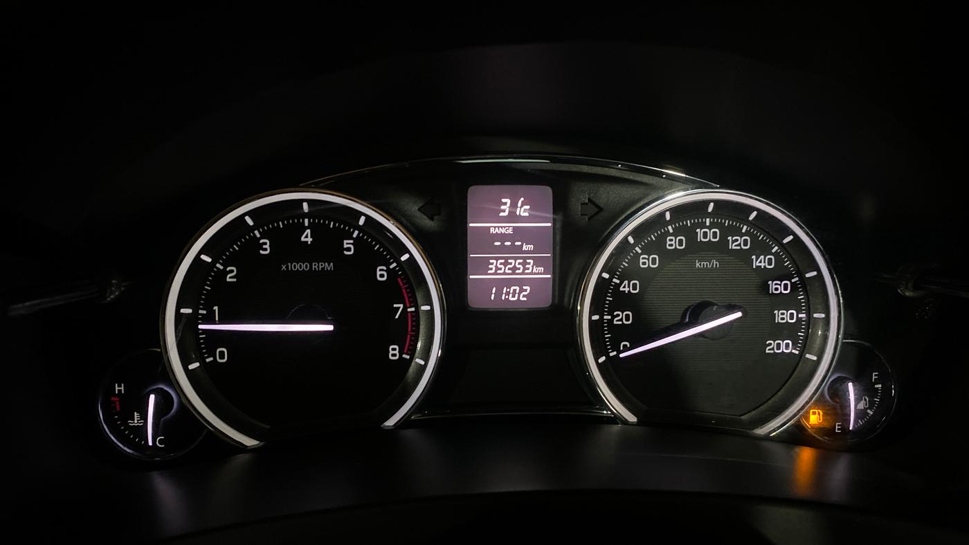 2017 Maruti Ciaz ALPHA 1.4 PETROL, Petrol, Manual, 35,251 km, Odometer Image