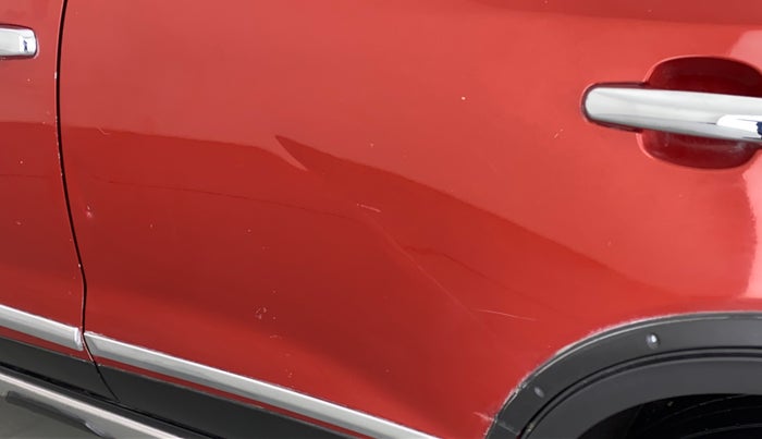 2018 Maruti Vitara Brezza VDI, Diesel, Manual, 67,536 km, Rear left door - Slightly dented