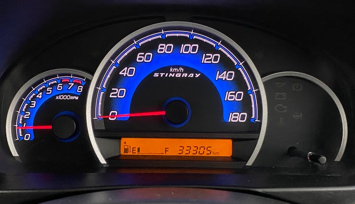 2015 Maruti Wagon R Stingray VXI, Petrol, Manual, 33,371 km, Odometer Image
