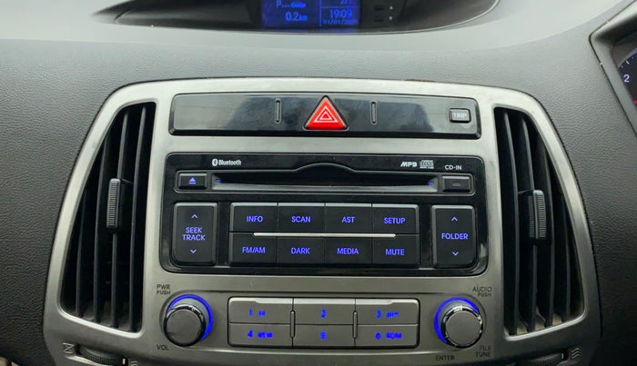 2013 Hyundai i20 SPORTZ 1.2, Petrol, Manual, 73,557 km, Infotainment System
