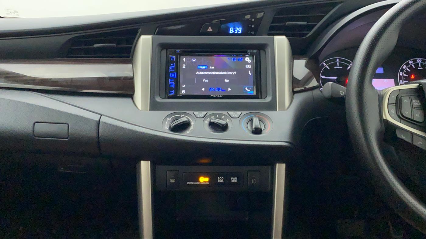 2017 Toyota Innova Crysta 2.8 GX AT 7 STR, Diesel, Automatic, 1,05,022 km, Air Conditioner