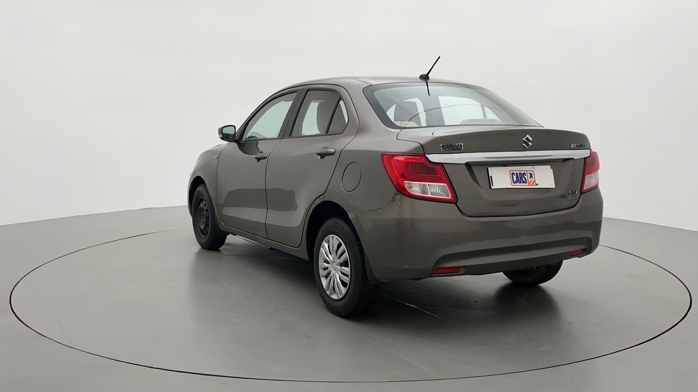 2017 Maruti Dzire VXI AMT, Petrol, Automatic, 88,813 km, Left Back Diagonal