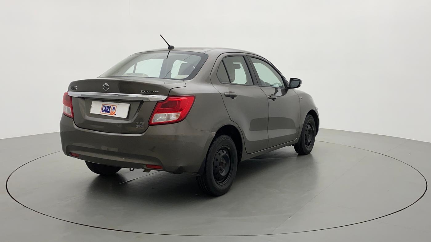 2017 Maruti Dzire VXI AMT, Petrol, Automatic, 88,813 km, Right Back Diagonal