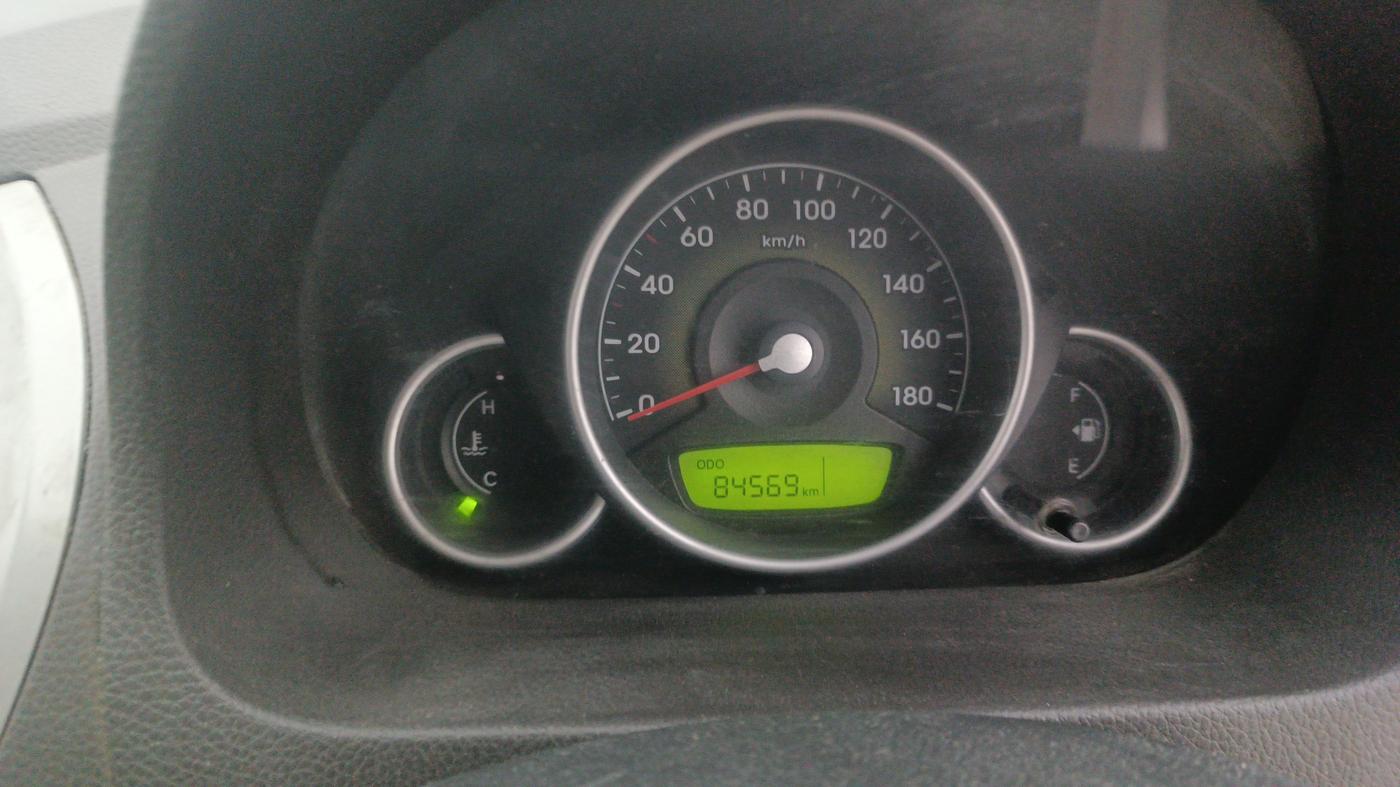 2018 Hyundai Eon MAGNA +, Petrol, Manual, 84,569 km, Odometer Image