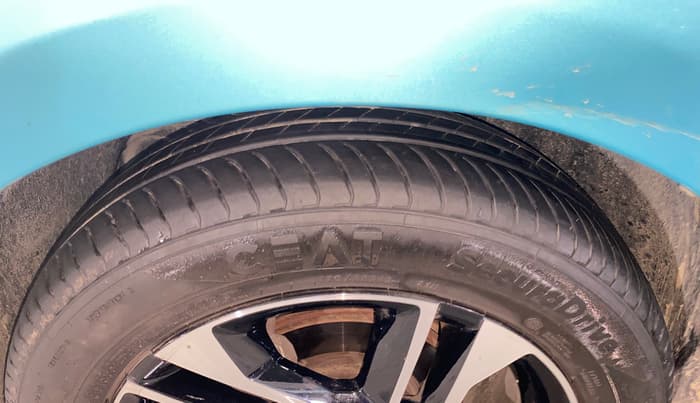 2025 Tata Tiago XZ PLUS DUAL TONE PETROL, Petrol, Manual, 9,044 km, Left Front Tyre Tread