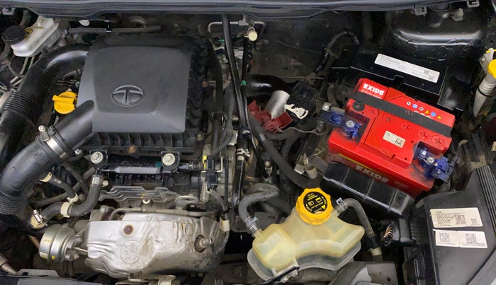 2021 Tata NEXON XZ PLUS PETROL SUNROOF, Petrol, Manual, 72,968 km, Engine View - Left