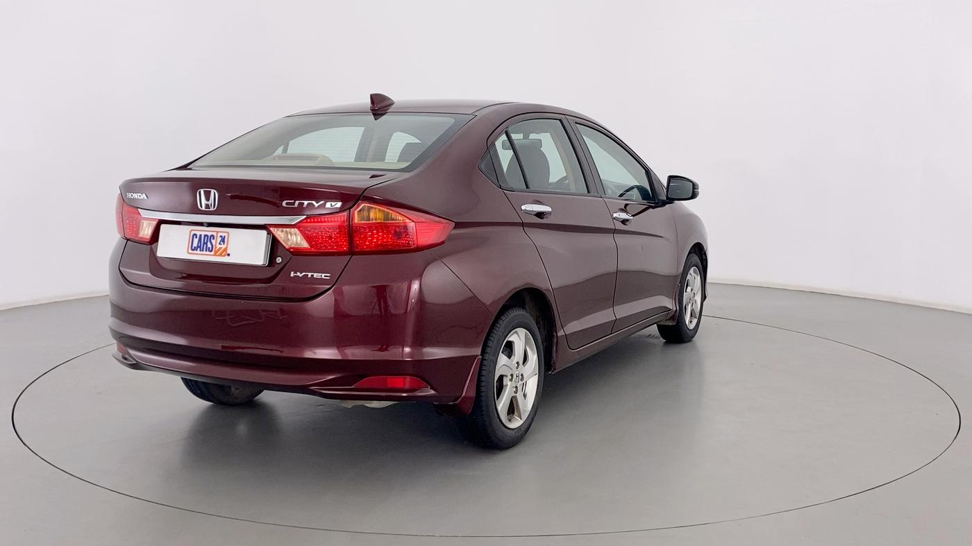 2016 Honda City V MT PETROL, Petrol, Manual, 48,108 km, Right Back Diagonal