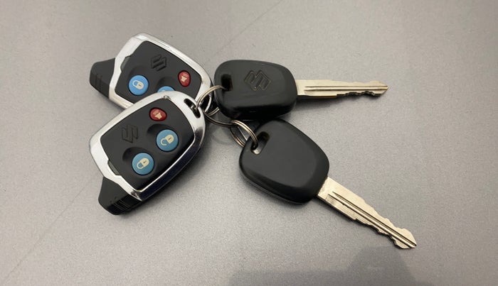 2019 Maruti Celerio VXI (O) CNG, CNG, Manual, 55,268 km, Key Close Up