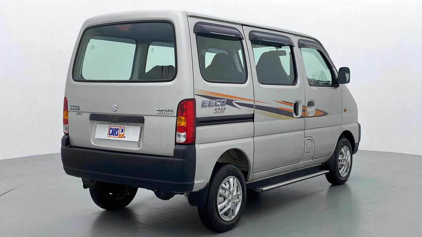 2019 Maruti Eeco 5 STR WITH AC PLUSHTR, Petrol, Manual, 11,596 km, Right Back Diagonal (45- Degree) View