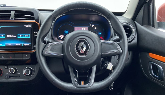 2021 Renault Kwid 1.0 CLIMBER OPT, Petrol, Manual, 1,245 km, Steering Wheel Close Up