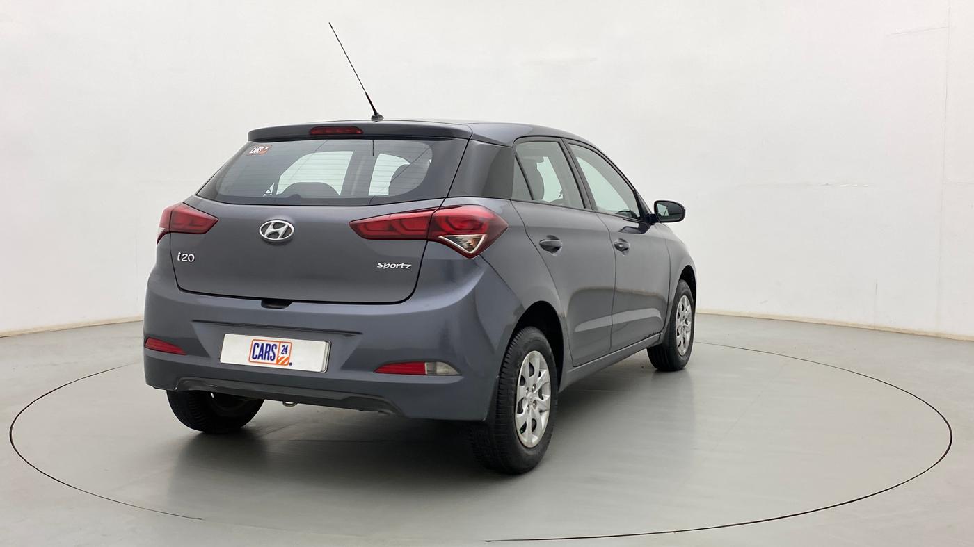 2017 Hyundai Elite i20 SPORTZ 1.2, Petrol, Manual, 61,555 km, Right Back Diagonal