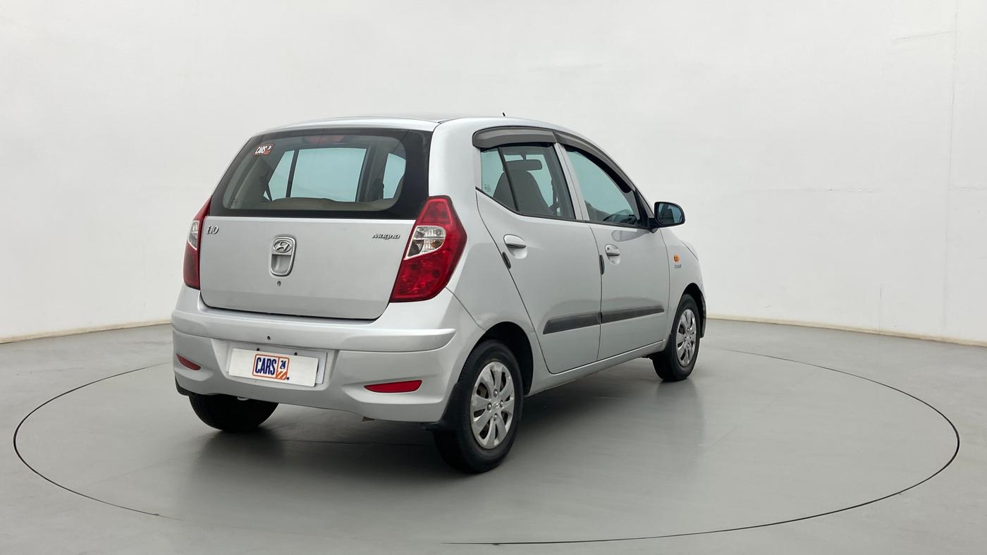 2013 Hyundai i10 MAGNA 1.1, Petrol, Manual, 91,344 km, Right Back Diagonal